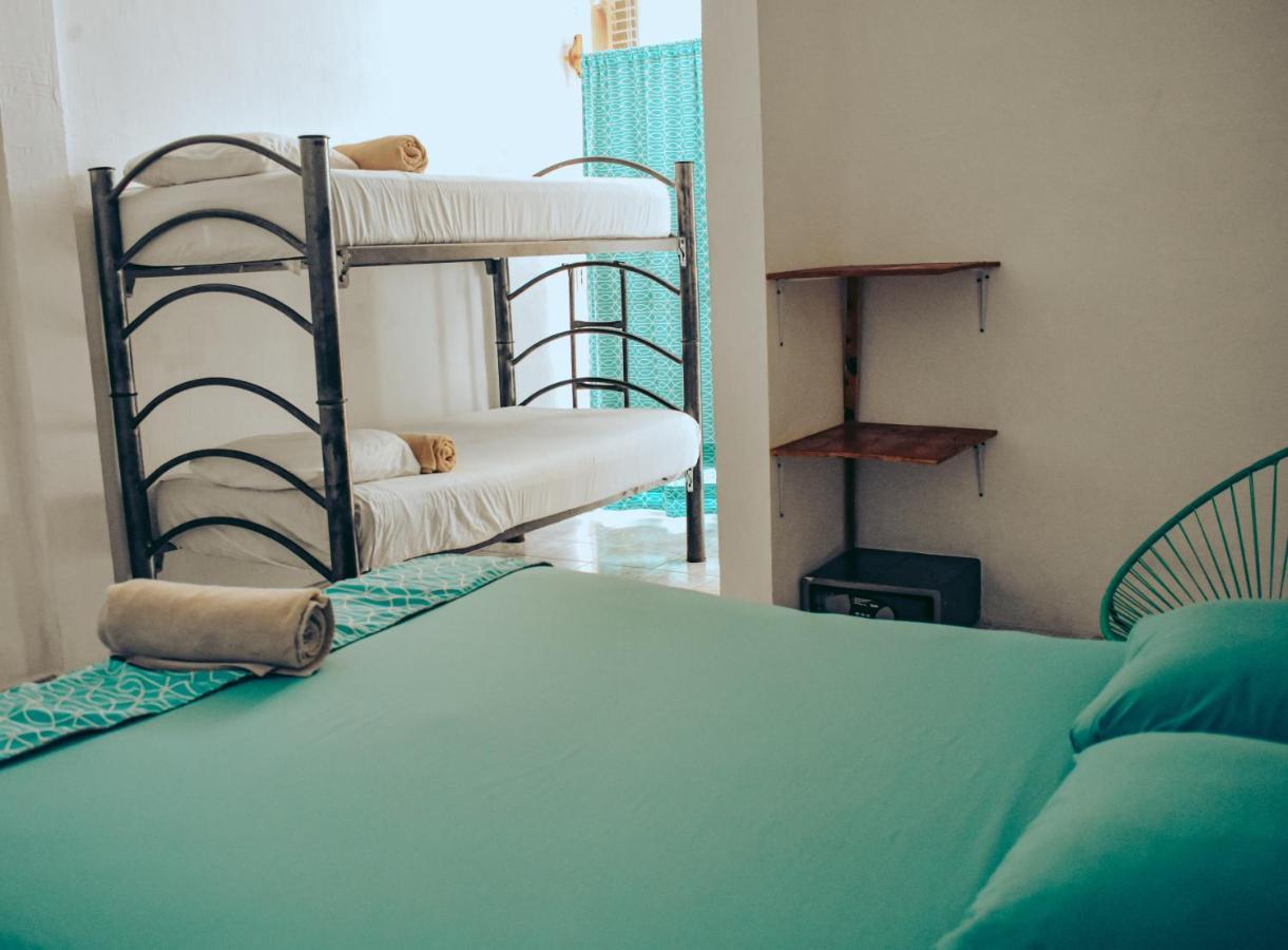 Les Trois Singes - Friendly Hostel Isla Mujeres Dış mekan fotoğraf