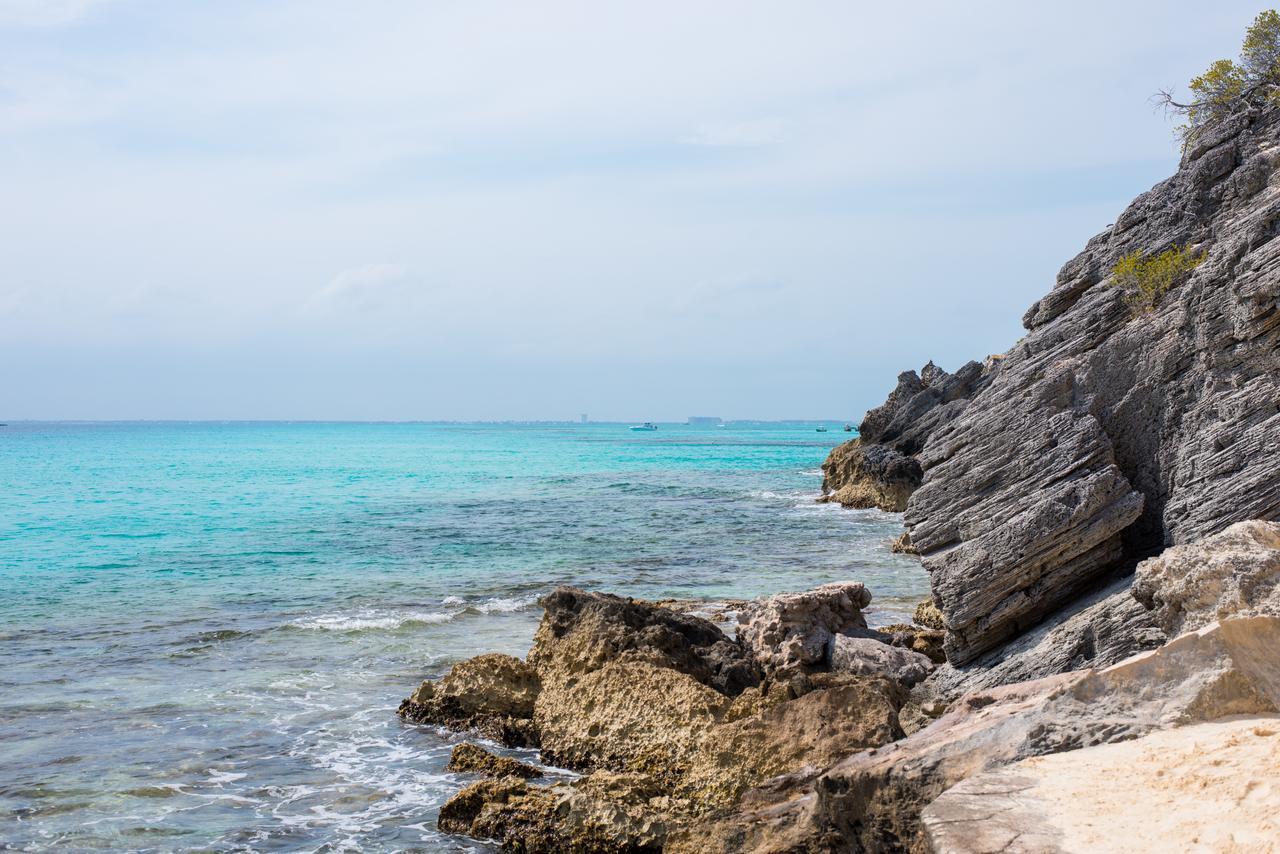 Les Trois Singes - Friendly Hostel Isla Mujeres Dış mekan fotoğraf